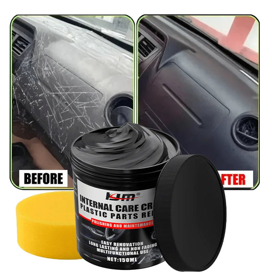Car Plastic Restorer Paste – Bumper & Interior Repair Cream
