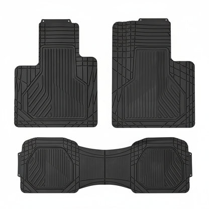 Universal Heavy Duty PVC Floor Mats – Pack of 3