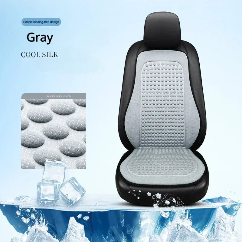 Ice Silk Car Seat Cushion – Breathable Cooling Pad Universal