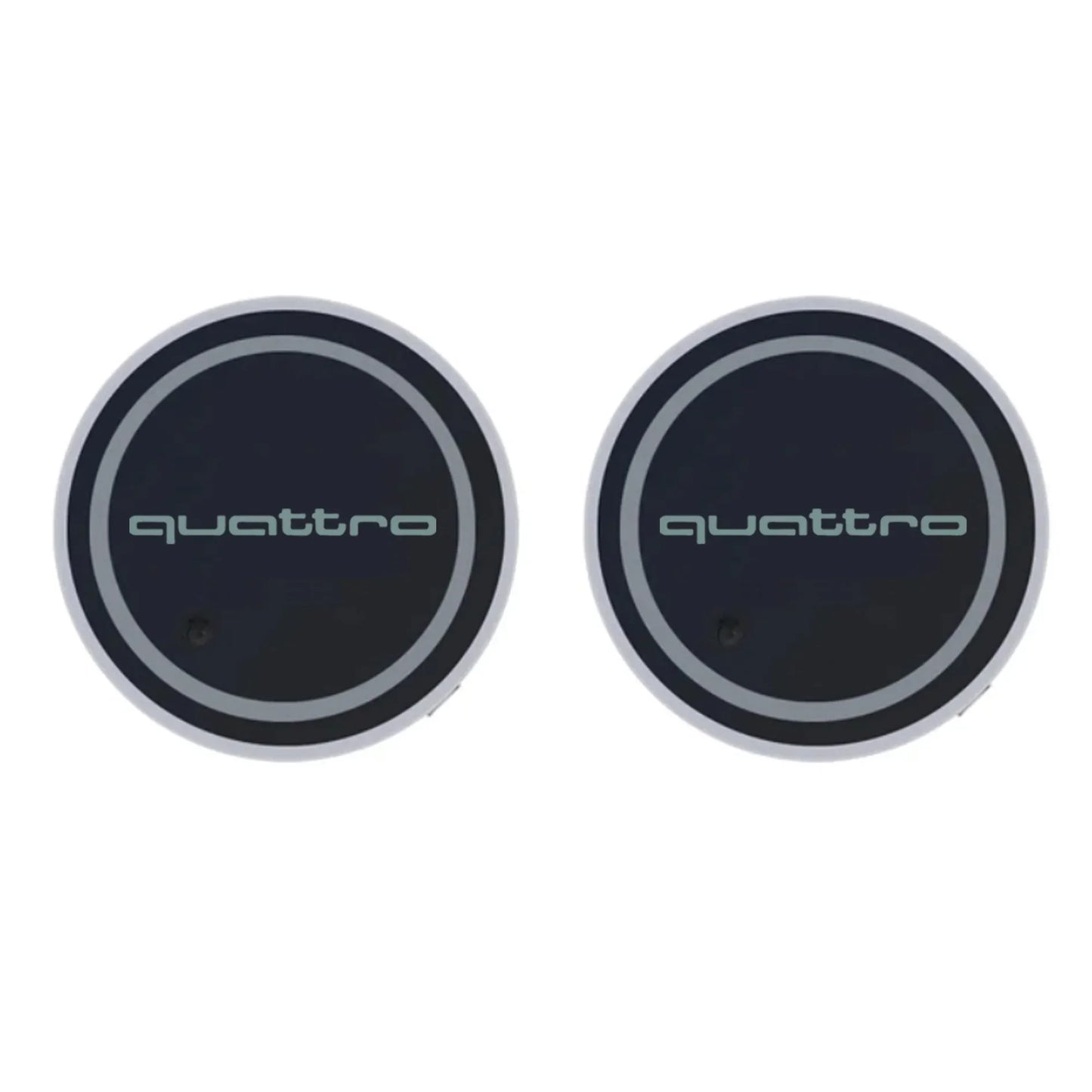 7-Color LED Car Cup Holder Light – Luminous Coaster (Set of 2)