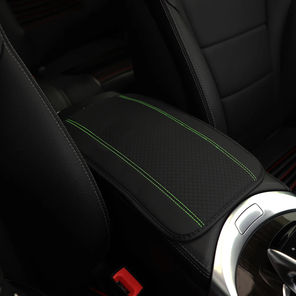 Embossed Car Armrest Pad Center Console
