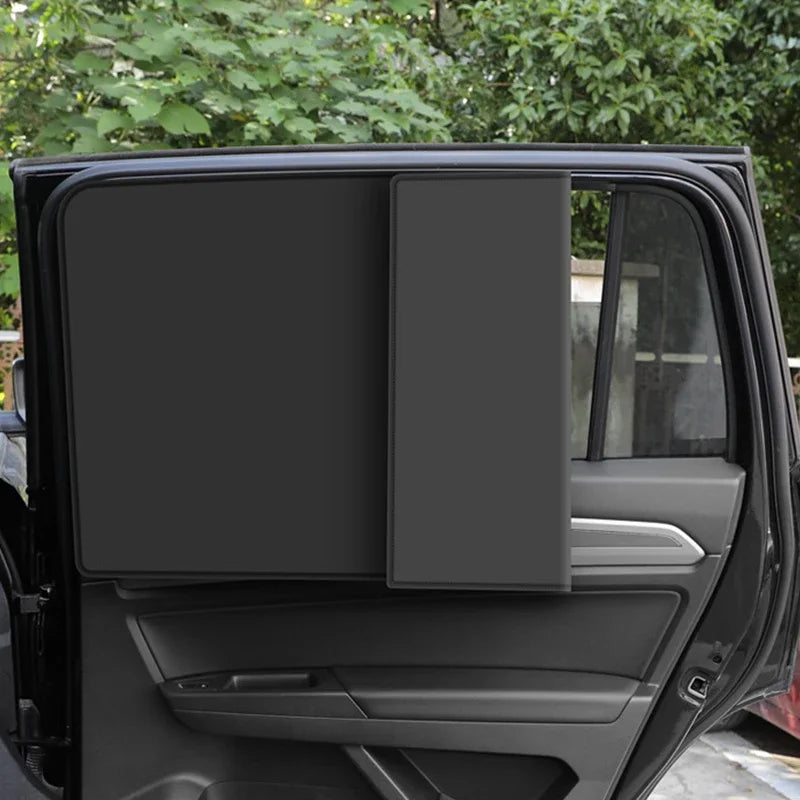 Magnetic Car Sun Shade – UV Protection Window Curtain for Cars