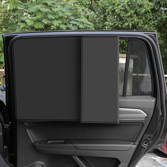 Magnetic Car Sun Shade – UV Protection Window Curtain for Cars