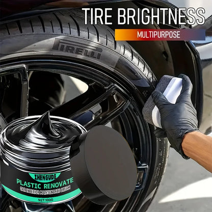 Car Tire Gloss Maintenance