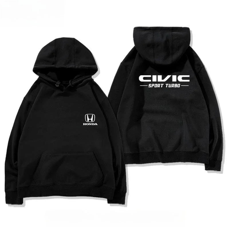 JDM Car Culture Hoodie – Oversized Polyester Pullover