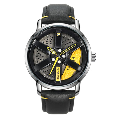Reloj de Pulsera Estilo Disco de Freno de Rendimiento