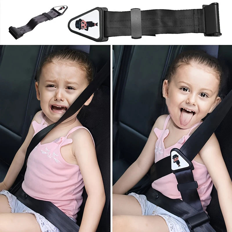Child Seat Belt Adjuster – Anti-Neck Strangling Safety Limiter