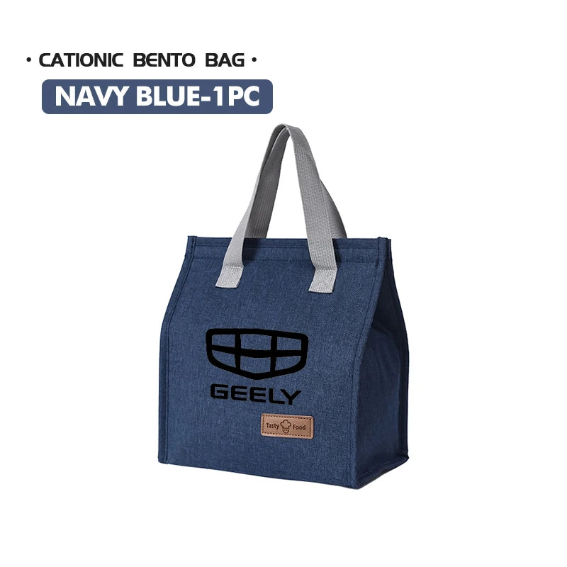 Insulated Lunch Bag for Car – Thermal Bento Box Handbag