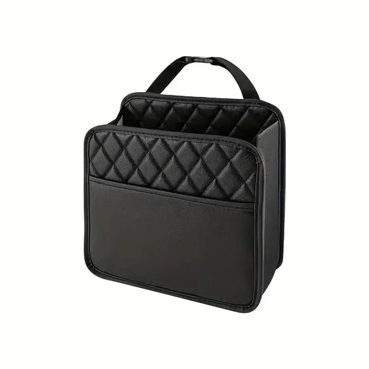 PU Leather Car Seat Gap Organizer – Side Storage Bag