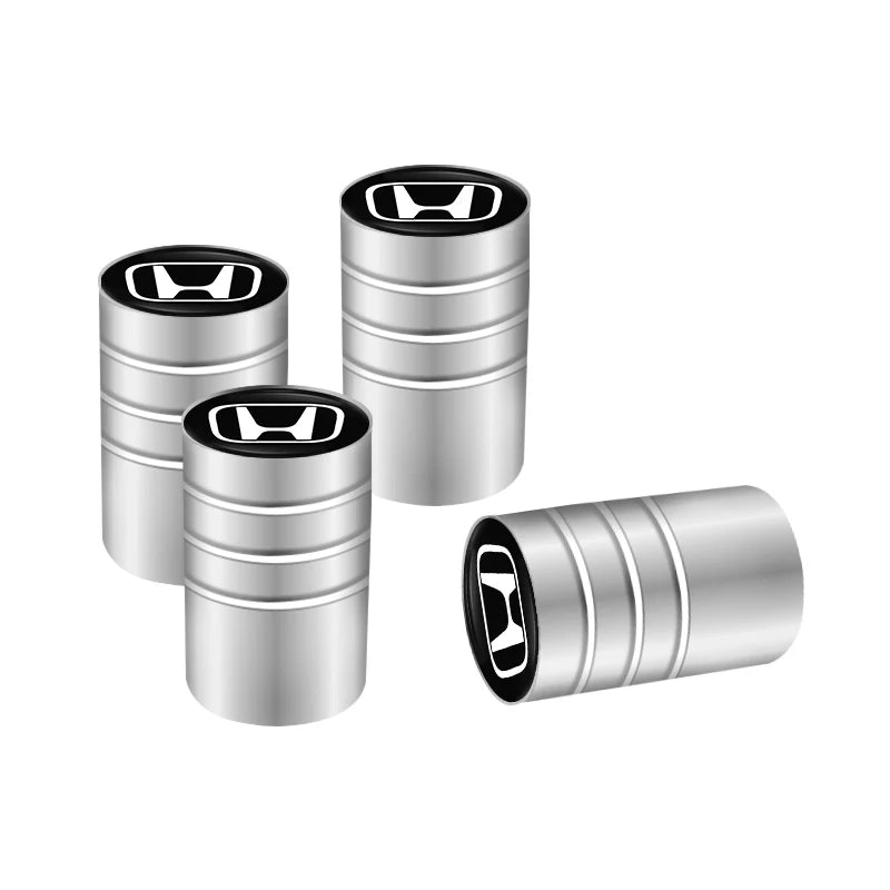 4PCS H Theme Tire Valve Caps