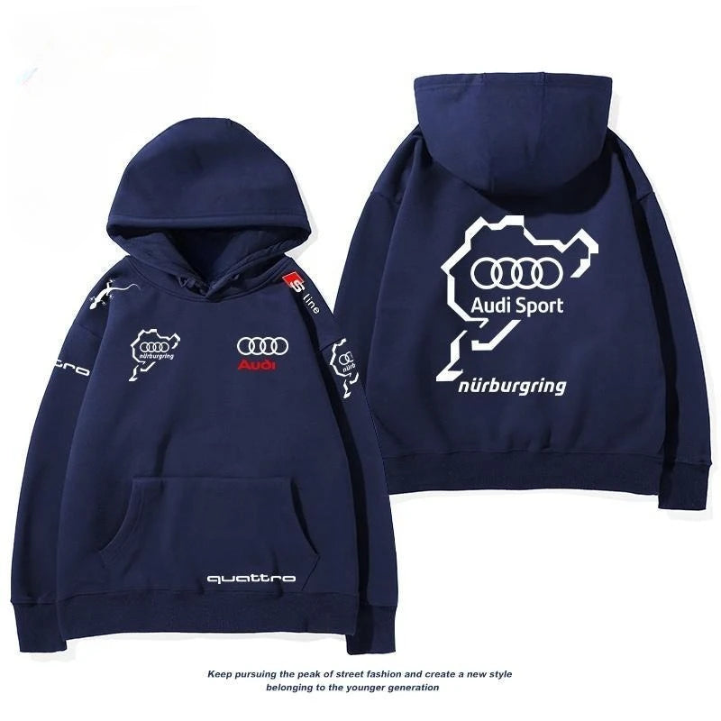 Car Hooded Versatile Casual Hoodie