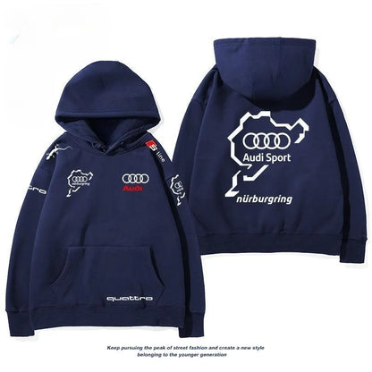 Car Hooded Versatile Casual Hoodie