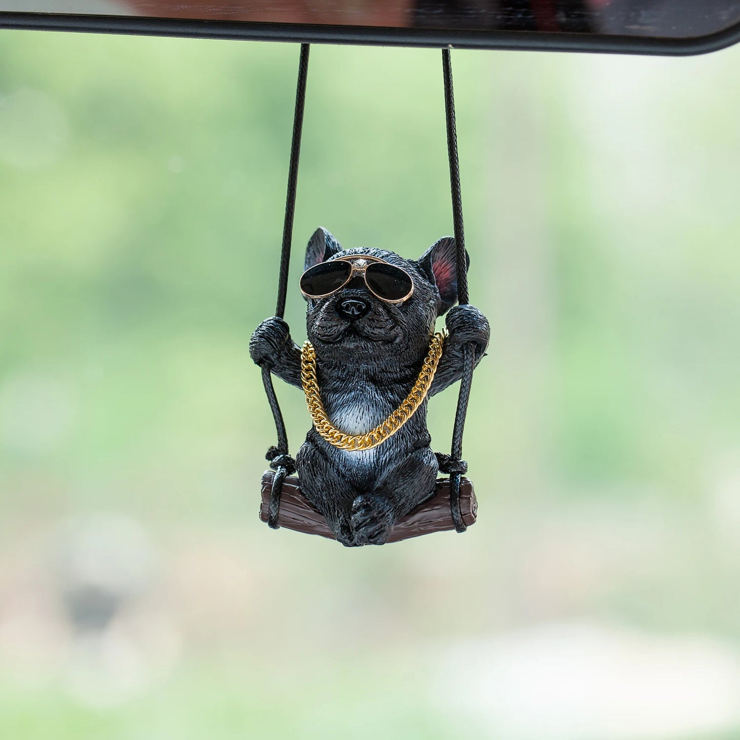 Bulldog Pendant Rearview Mirror