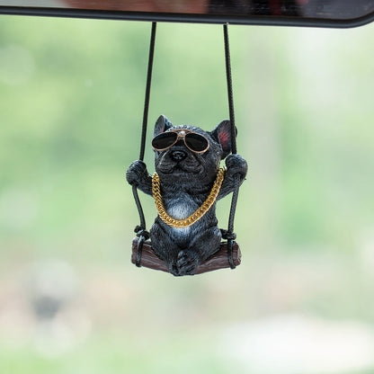 Bulldog Pendant Rearview Mirror